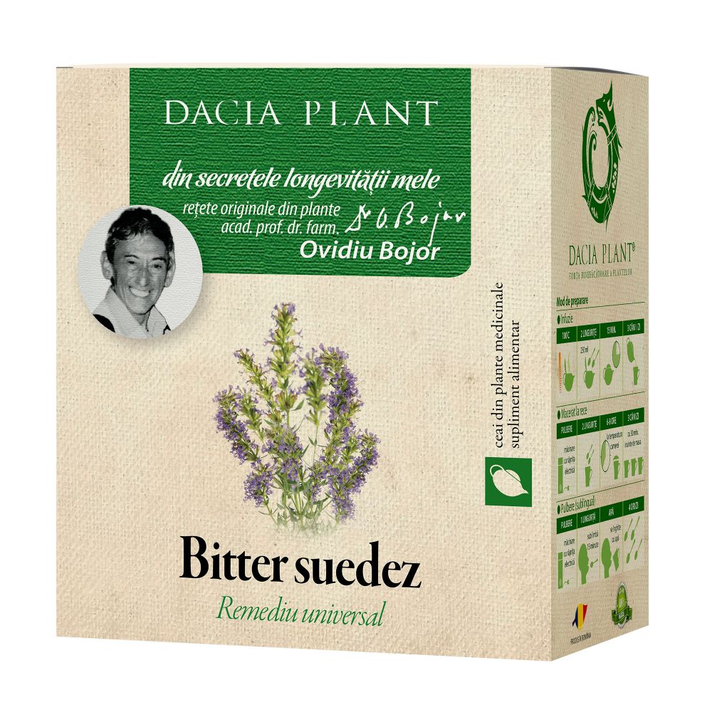 Ceai bitter suedez Dacia Plant – 50 g